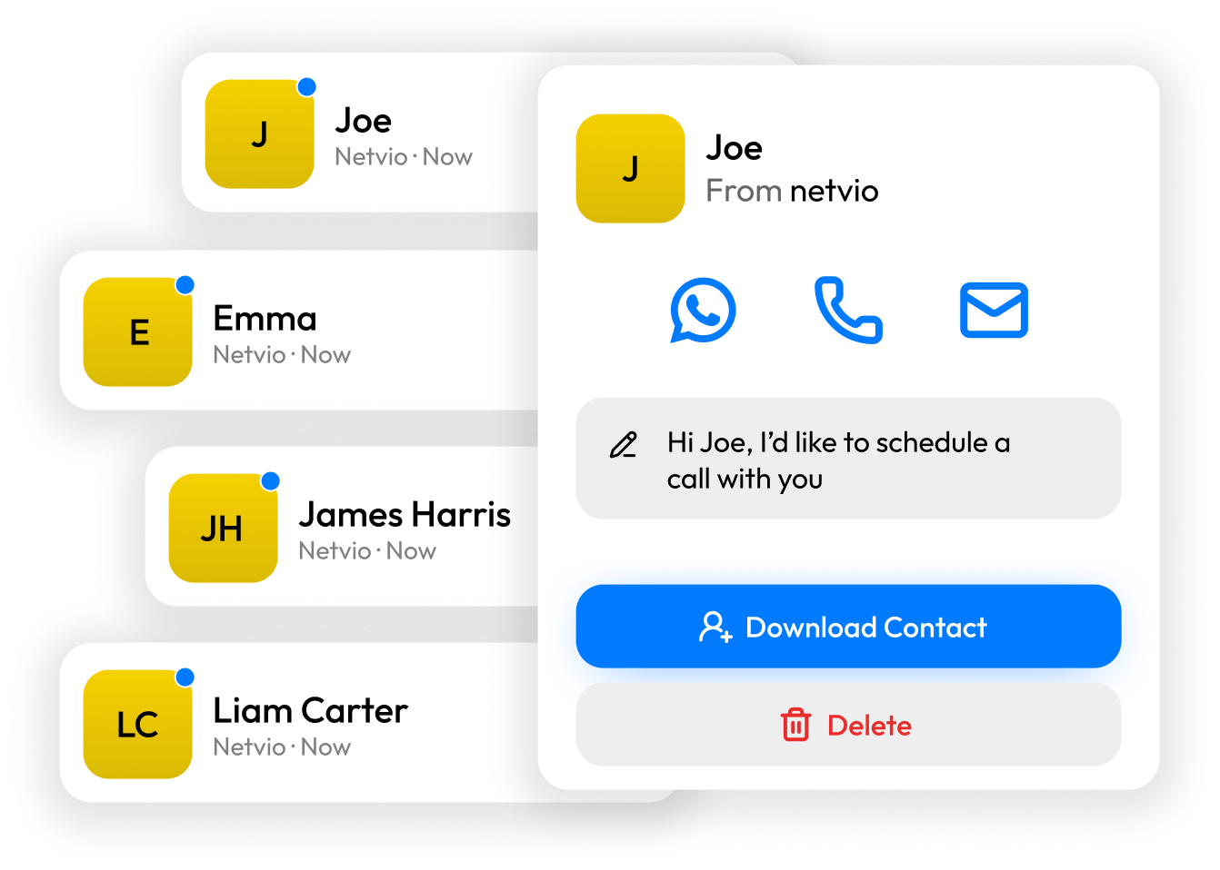 Capture every contact